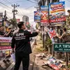 GPN Lampung Soroti Banner Navara City Park di Jalan Tirtayasa