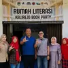 Plt. Bupati Lampung Tengah Kunjungi Rumah Literasi Kalirejo