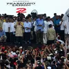 Capres Prabowo Subianto Hadiri Kampanye Terbuka di Stadion Pakansari Bogor