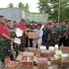 Altaduri NKRI TNI AD, Kerahkan Bansos Untuk Korban Tsunami Banten