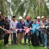 Jelang Ramadhan, Bupati Al- Farlaky Mulai Resmikan Huntara korban Banjir Aceh Timur