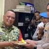 HUT ke-81 TNI, Polsek Gunung Putri Datangi Koramil, Perkuat Sinergitas TNI-Polri