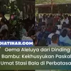 Paskah di Kapela Stasi Bala: Pesan Kebangkitan dari Kapela Berdinding Bambu