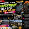 Wajah Baru Atambua: 'Sidewalkdrop' Ubah Ruang Publik Jadi Galeri Mural dan Hip-Hop