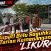 Sambut Dekan Unhan, Bupati Belu Suguhkan Tarian Kemenangan 'Likurai'