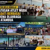 Ratusan Atlet Pelajar Penuhi Arena, Hari Pertama O2SN SD/SMP Kabupaten Belu Berlangsung Semarak