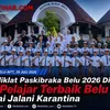 Siap Amankan HUT RI ke-81, :30 Pelajar Terbaik Belu Mulai Jalani Karantina