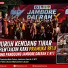 Gemuruh Kendang Tihar dan Hentakan Kaki Pramuka Belu Guncang Panggung Jambore Daerah X NTT