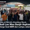 Krisis BBM dan Sampah Menumpuk Warnai Reses Anggota DPRD Belu Antonius Mudianto