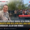 Warga Lamaknen Titip Harapan Infrastruktur, Apin Saka: Kami Suarakan di Gedung Rakyat