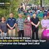 Pemkab Belu Serahkan Pengelolaan SPAM Tabean ke Warga, Wabup: Titip Jaga Sumber Mata Air!
