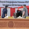PJ Gubernur Pamit ke DPRD Provinsi Jambi