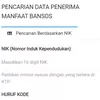 PANDUAN LENGKAP, CARA CEK APAKAH ANDA TERMASUK PENERIMA BANSOS ATAU TIDAK, CUKUP PAKAI NIK! HANYA 1 MENIT LANGSUNG TAHU