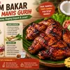 Resep Ayam Bakar Pedas Manis Gurih, Pakai Air Kelapa agar Bumbu Meresap dan Daging Makin Empuk