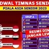 Piala Asia 2023: Jadwal Pertandingan Timnas Indonesia dan Pembagian Grup