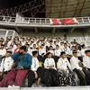 Ribuan Santri Jawa Timur Nonton Langsung Laga Timnas Indonesia vs Turkmenistan