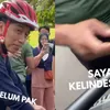 Kocak! Niatnya Mau Minta Foto Bareng Presiden Jokowi, Kaki Cewek Ini Malah Terlindas Ban Sepeda Paspampres