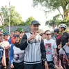 Ratusan Pesepeda Beri Salam Perpisahan dan Ucapan Cinta kepada Ganjar Pranowo