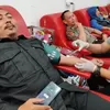 Rangkaian HUT Humas Polri ke 72, Polres Tegal Gelar Bakti Sosial Donor Darah