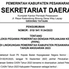 Resmi! Kabupaten Pesawaran Lampung Buka Seleksi PPPK 2023, Banyak Alokasi Guru dan Nakes, Cek Mekanisme Daftar