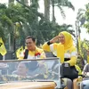 Ribuan Massa Antar Yaceu Herliyanti Konsolidasi Partai Golkar di Tambun Selatan 