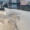 Jalan Cijeruk-Cipaku Bogor Rusak Parah, Lampu Jalan Padam, Bikin Banyak Pengendara Celaka