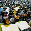 UIKA Bogor Gelar Pekan Ta’aruf 2025, Ribuan Mahasiswa Baru Bentuk Papermob Raksasa