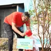 Bibit Pohon Kiriman Warga yang Gantikan Karangan Bunga, Kini Ditanami di Kebun Buah Bekasi Keren