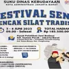 Sudin Kebudayaan Jakarta Barat Bakal Gelar Festival Senin Pencak Silat Tradisi 
