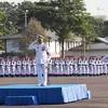 Wadan Kormar Pimpin Prajurit Marinir Peringati Harla Pancasila