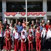 Peringati HUT ke 78 RI, Len Industri Serahkan Bantuan Pendidikan ke 78 Siswa di Jawa Barat