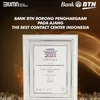 Bangga! Bank BTN Borong 6 Penghargaan di Ajang The Best Contact Center Indonesia 2023