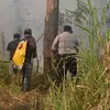 Tiupan Angin Kencang Jadi Kendala Pemadaman Api di Gentong Merapi