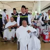 393 Jamaah Haji  Gelombang Kedua Tiba di Makkah, 25 Jamaah Gunakan Kursi Roda