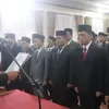 Kakanwil H Zoztafia Lantik dan Ambil Sumpah Pejabat Dilingkungan Kemenag Jambi