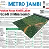 Beritakan Kasus Konflik Lahan yang Terjadi di Muarojambi, Ini Link Baca Epaper Harian Pagi Metro Jambi