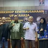 UPT Bahasa UNJA Gelar Workshop Wirausaha, Ajak Mahasiswa Kreatif Jadi Youtuber Dan Tiktoker