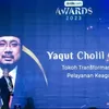 Menag RI Dianugerahi Penghargaan sebagai Tokoh Utama dalam Transformasi Digital Pelayanan Keagamaan