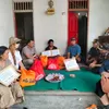 Karya Bhakti Sosial ke-24, Kesbangpol Bali dan Ormas Serahkan Paket Sembako untuk Keluarga Korban Kemoning