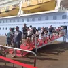 Kapal Pesiar Ovation of the Seas Sandar di Gili Mas Lombok Barat, Bawa Ribuan Turis Asing