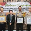 Polres Tulang Bawang Dan Polsek Banjar Agung Raih Penghargaan Lemkapi Presisi Award