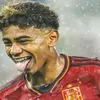 Sosok Lamine Yamal, Torehkan Sejarah Pada Euro 2024 Di Usia Menjelang Sweet Seventeen Dan Sambil Mengerjakan Ujian Sekolah