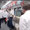 Momen Seskab Teddy Usir Direktur Jakpro dan LRT dari Gerbong saat Peresmian LRT Jakarta