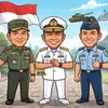 HUT ke-81 TNI: 3.378 Personel Turun, Enam Kodam Baru Diresmikan