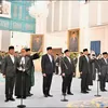 Prabowo Lantik 7 Pejabat Baru, Letjen Kristomei Sianturi Resmi Jadi Kepala BNPB