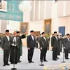 7 Pejabat Dilantik Prabowo di Istana, Kepala BNPB hingga Wamenhan Berganti