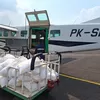 Operasi modifikasi cuaca  berlanjut, 2,4 ton dry ice disemai di langit Sumsel