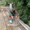 Kodim 0207/Simalungun Pembangunan Jembatan Bah Boluk di Simalungun Capai Progres 41,10 Persen