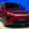 BYD Atto 8 Meluncur di Paris, Isi Baterai 5 Menit Bisa Tembus 70 Persen