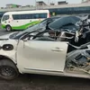 Mobil Listrik Wuling Binguo Alami Kecelakaan di Tol Ancal Hari ini